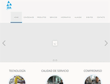 Tablet Screenshot of isagroupca.com